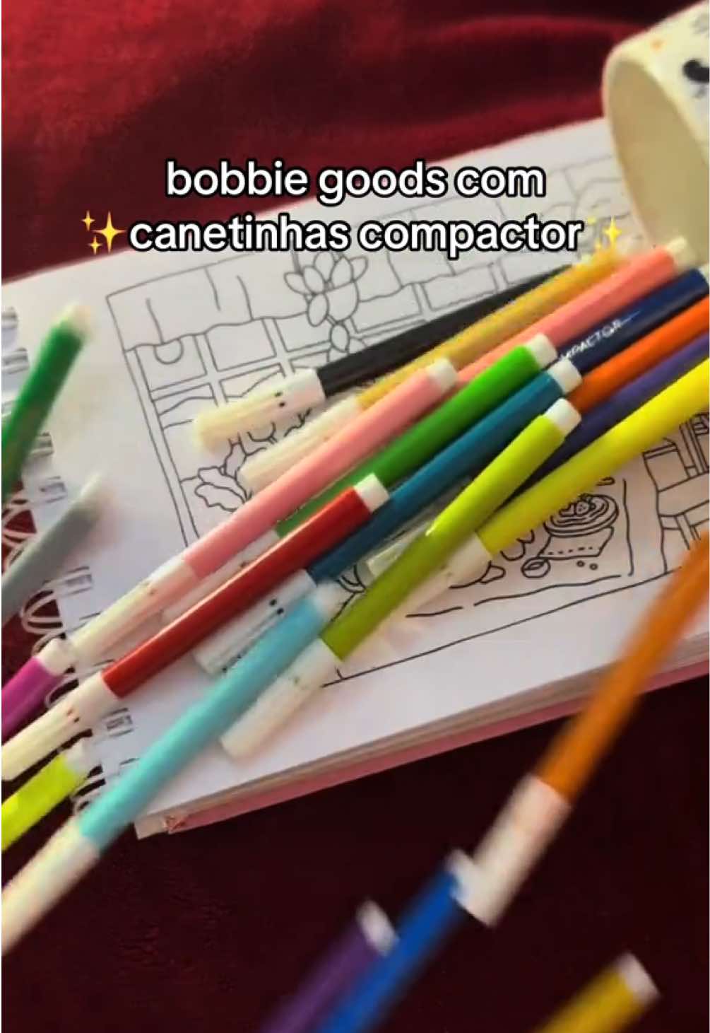 acho que to obcecada em colorir com as compactor🥲 #bobbiegoods #bobbiegoodscoloringbook #coloring #colorir #colorindo #girlmoments #cozyfriends 