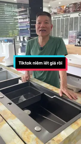 Chậu rửa bát 1 hố inox sus304 nano kèm chạu nhỏ bộ xả nước dầy 3li #sontinhdienvhongon #thinhhanh 