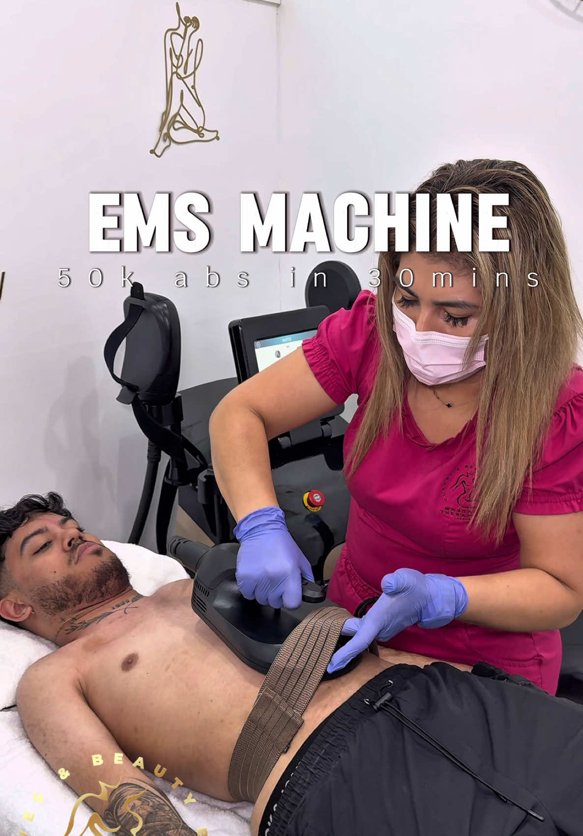 No time for crunches? Let EMS do the work! 🔥 Our EMS Abs Machine uses advanced electrical stimulation to tone, tighten, and define your core — all while you relax. ✅ Stimulates muscle contractions ✅ Boosts fat burning ✅ Sculpts abs with zero effort Just lay down and let the machine do its magic 💪✨ Now available at Curves by DC – London DM us to book your session today! #CurvesByDC #EMSAbs #BodySculpting #AbWorkoutWithoutTheWork #LondonBeautyClinic #EMSMachine #FlatStomachGoals #AestheticTreatmentUK #CoreSculpting #AbToningLondon 