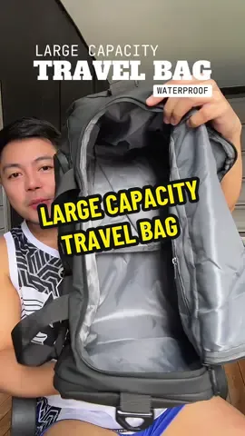 LARGE CAPACITY TRAVEL BAG. MALAKI, WATERPROOF. #travelbag #largecapacitytravelbag #bigtravelbag #travelbag #travelbags #fitnessbag #gymbag #workoutbag #heavybagworkout #baggym #bag #bags #bagformen #basketballbag 