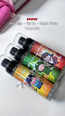 💕🇻🇳💕#bodymist #bodymistdoclaptudohanhphuc #hairandbodymist #xitthom #xitthomquanao #xitthomtoanthan #xitthombody #reviewlamdep #unboxing #lucxinhlucsix 