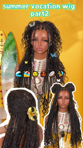 Another price drop on summer braided wigs!!🏝️🥥🌊#confidentboost #luvmehair #luvmehairreview #blackgirl #hairstyle #wig #COMFORT #Summer #braid #knotlessbraids #sale #fyp