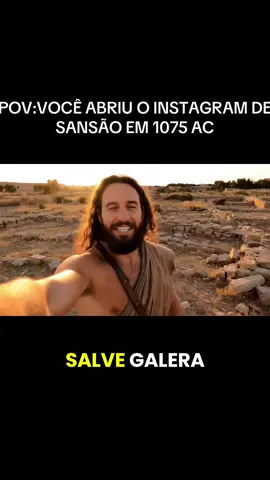 Deu ruim família 😭 #fyp #veo3 #biblia #pov #sansao #ia