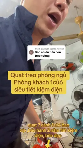 Trả lời @Hai Nguyen quạt 7 cánh 1củ6 bao xíp ,bảo hành 2 năm tiết kiệm điện, Sang Trọng 