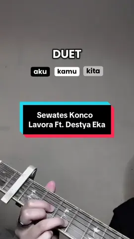 ni buat yg req Duet Sewates Konco🔥 #sewateskonco #lavorare #duet #music 