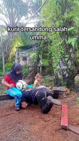 kurir tersandung salah umma  #Hiburantiklucufyp 