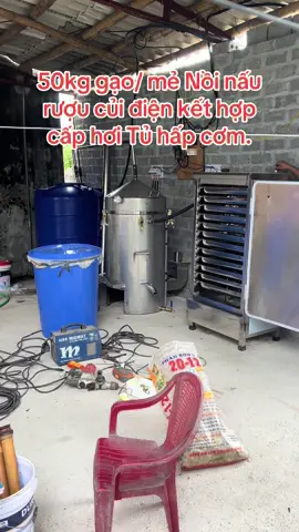Hôm nay em lại đi bàn giao 1 bộ Nồi hơi nấu rượu đa năng củi điện 3pha kết hợp cấp hơi sang Tủ cơm 12 khay. Lắp đặt tại Bình Lục - Hà Nam. #noihoi #noihoinauruou #noihoinauruouinox #noihoinauruoubangcui #tucom #noihoidien #noihoinauruou50kg #noihoiduyan 