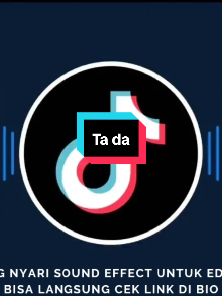 Sound effects - Ta da #soundeffects #soundviral #mentahansound #rixxse #fyp #tada 