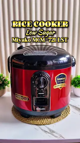 Rekomendasi Rice Cooker Rendah Gula Yang Buat Hidupmu Lebih Sehat Dari Miyako MCM-721 LST #miyako #ricecooker #ricecookerlowcarbo #ricecookerlowsugar #ricecookermiyako #ricecookerviral #belilokal #cuantanpabatas #paydaysale #wibgajian 