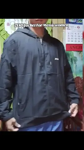 ZEKE Hooded Jacket For Men Waterproof Pocket Zipper Reflective Windbreaker Casual Jacket #fyp #everyone #jacket #afilliate 