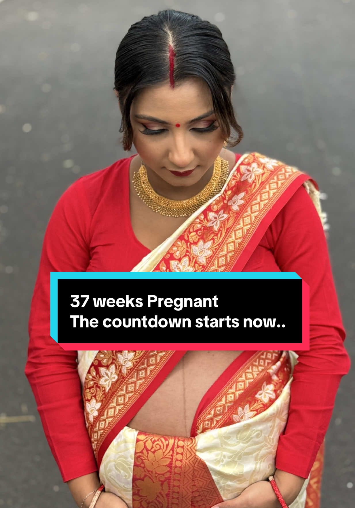 This song and the feelings.. 37 weeks pregnant and the countdown to meet her begins.  #nepalipregnancyfashion #nepaliattire #pregnantlife #pregnancytiktok #trending #fyp #nepalesemuserinaustralia #tiktoker #pregnantlife 