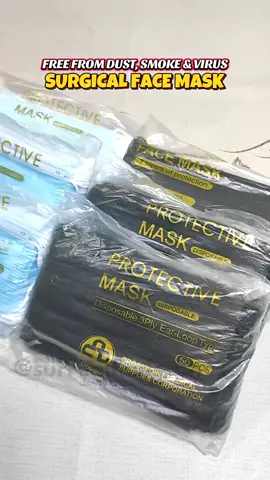 Kung palaging nag co commute at nagkaka sakit. Must have talaga ang disposable surgical face mask. Sobrang mura pero maganda parin ang quality. 50pcs na per pack! 3ply kaya talagang nakaka filter. #surgicalmask #mask #facemask #disposablemask #3plymask 