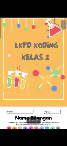 LKPD KODING KELAS 2 #padahariini #kelas2 #tiktokguru #gurutiktok #guru #lkpd #koding #matematika 