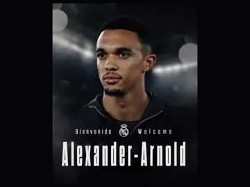 Welcome to the glory #realmadrid #trentalexanderarnold 