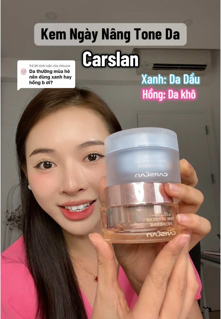 Trả lời @chiyuce Xanh c ạ #vananhonni #viral #skincare #skincareroutine #kemduong #kemngay #kemngaynangtone #kemnangtone #kemnangtong #kemnangtongduongtrang #kemluoi #kemluoitrangdiem #kemluoinangtone #kemluoimakeup #kemluoicarslan #carslan #carslancosmetics #carslantoneupcream 