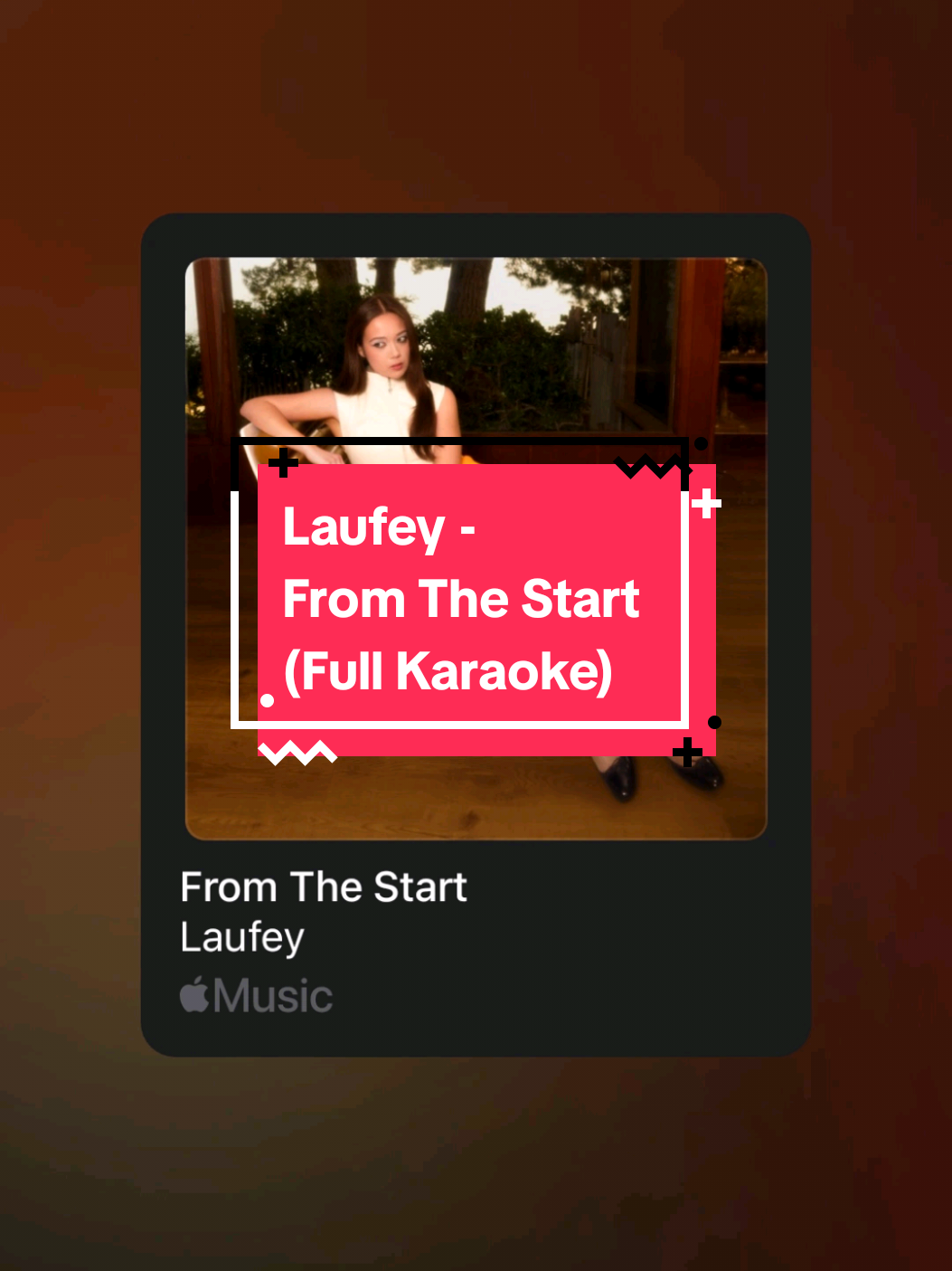 Laufey - From The Start (Full Karaoke) | #laufey #fromthestart #laufeyfromthestart #fromthestartlaufey #karaoke #karaoketiktok #fyp #lyric #lyrics #musicvibe #musicvibes 