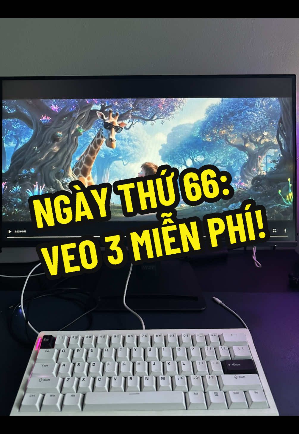 VEO 3 đỉnh thiệt 🙏 #100ngaykhoinghiep #veo3 