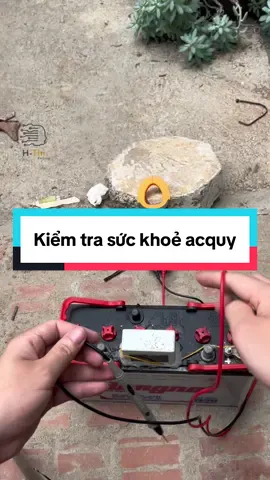 Thiết bị kiểm tra sức khoẻ acquy #acquy #kiemtraacquy #suachuadientu 