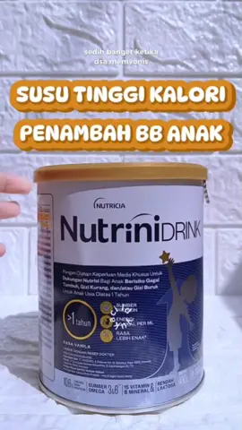 Ikhtiar untuk tambah BB anak ✨️ #susutambahberatbadan #sutingkal #nutrinidrink #susubbbooster #bbbooster #tambahberatbadan #bbanak #bbanaksusahnaik #bbanakseret 