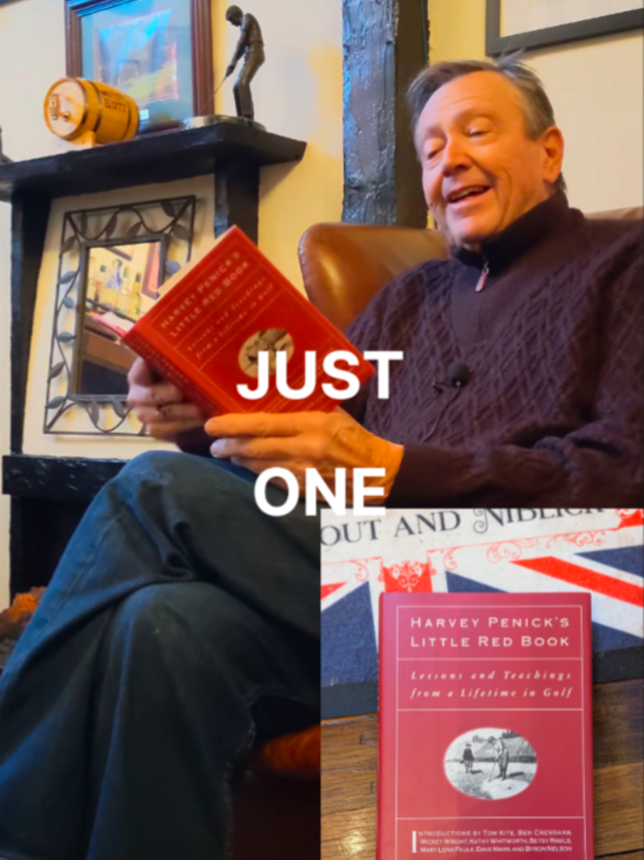 Just One #golf #britgolfdad #golflesson #tiktoklearningcampaign #longervideos #BookLover 