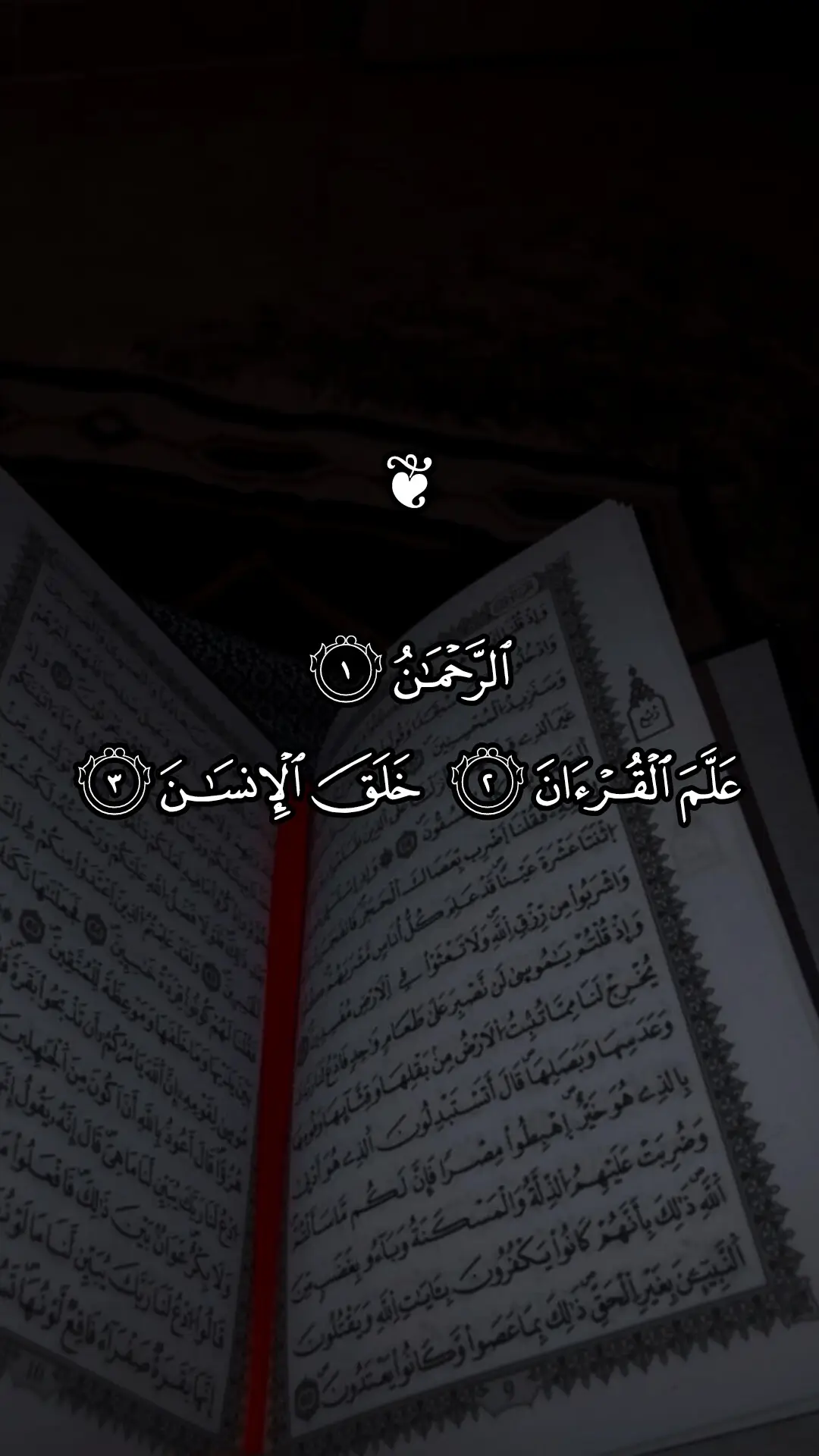سورة الرحمن 🤍 #قران_كريم #صدقه_جاريه #اجر_لي_ولكم #قران 