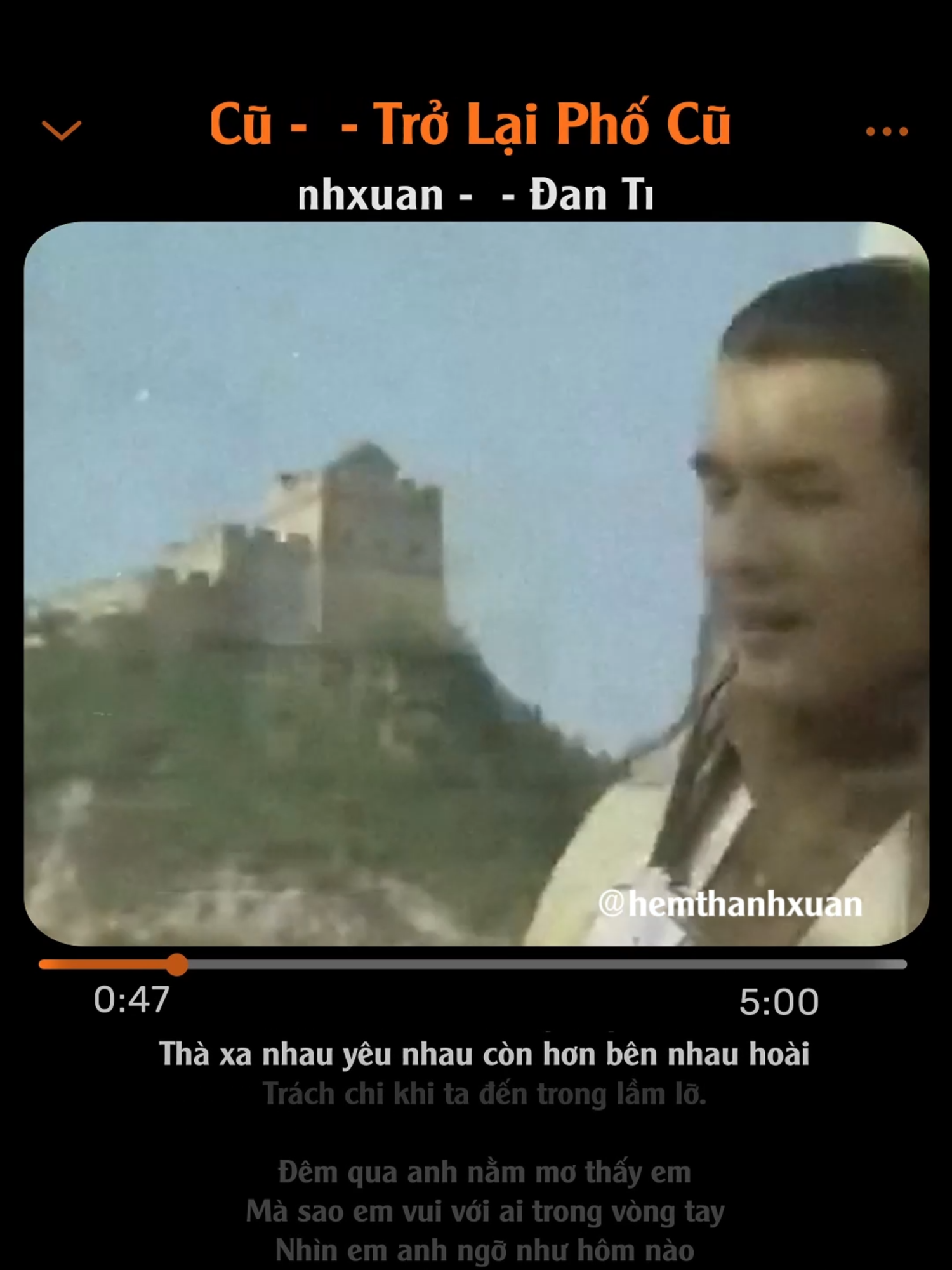Trở Lại Phố Cũ - Full - Đan Trường & Cẩm Ly: 