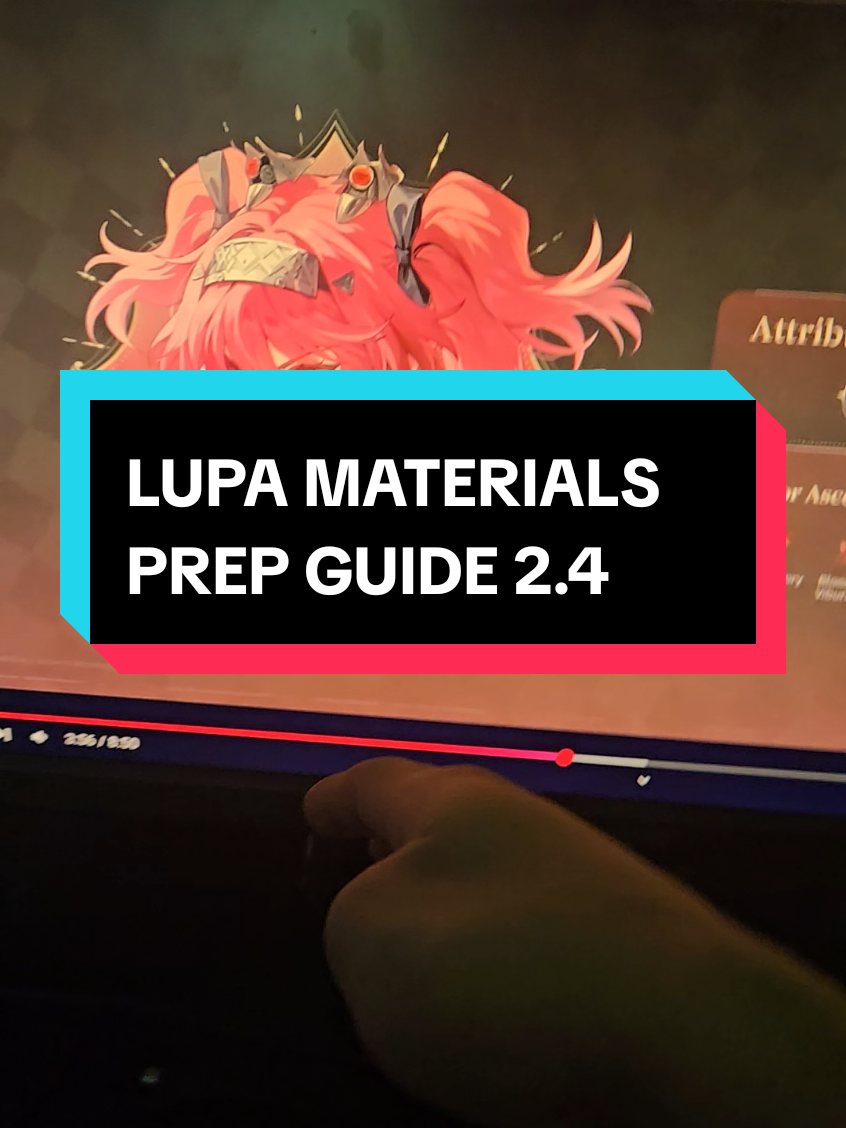 LUPA MATERIALS PREP GUIDE!!  #wutheringwaves #wuwa #wuwacreator #wuwacontest23 #wuwaprev24 