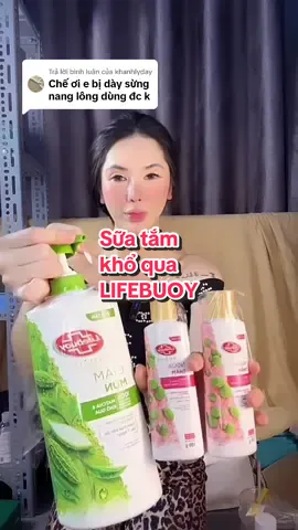Trả lời @khanhlyday sữa tắm khổ qua Lifebuoy #suatamkhoqua #suatamkhoqualifebuoy #lifebuoy #vzone #review #xuhuongtiktok #munlung #viemnanglong 