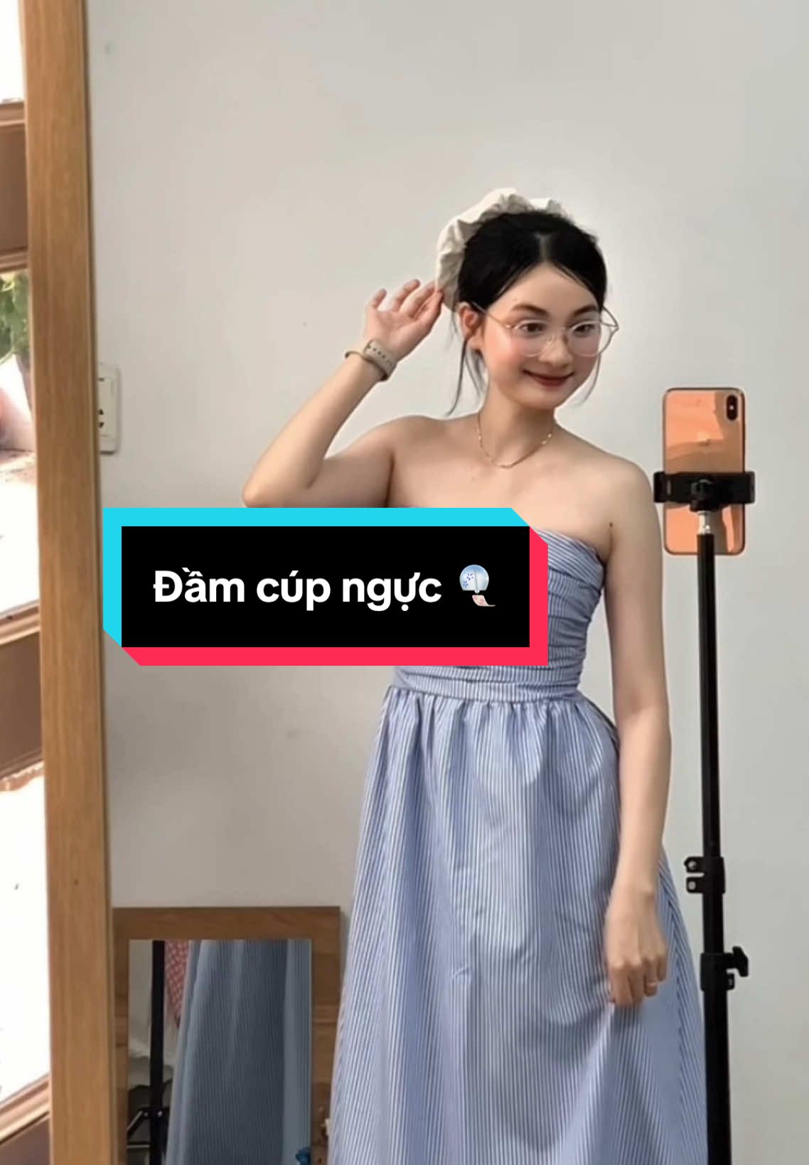 Chiếc đầm đi biển rất nhiều mùa hè nữa ✨ #reviewquanao #damxinh #damdibien 