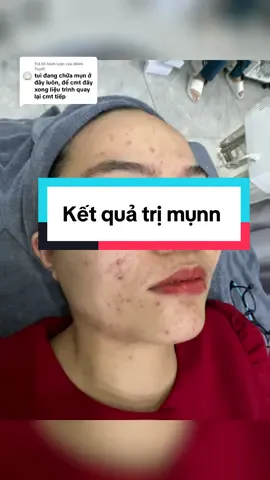 Trả lời @Minh Tuyết Không có mụnn, em trở thành phiên bản hoàn hảo nhất của chính mình #bslydalieu #spaxulybeauty #trimuntritham 