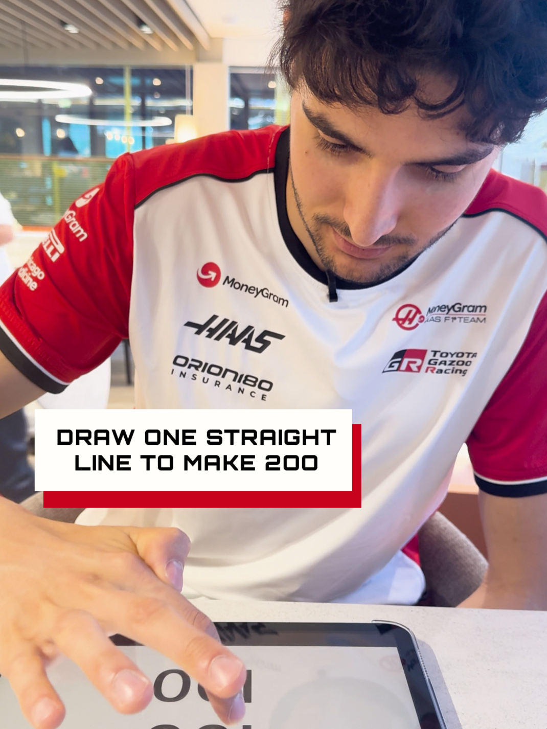 Making our team's brains hurt... Part One 🤔😆 #HaasF1 #f1tiktok #F1