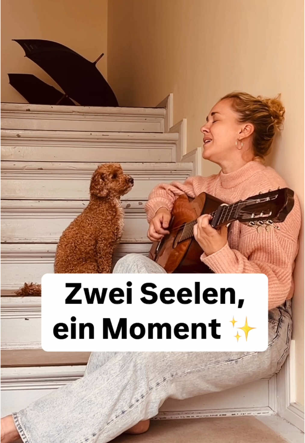 Manchmal braucht es keine Worte – nur diesen einen Blick, der sagt, wie tief Musik uns verbindet. Beim Singen von „Without You“ spüre ich Emmas ganze Liebe und Treue.  Ein Moment, der mein Herz berührt, immer wieder. ❤️🐾✨ #WithoutYou #MariahCarey #DogLove #MusicAndPets #SingWithMe #HeartfeltMoments #TreuerFan #HundeLiebe #MusicVibes #EmotionalMusic #InstaMusic #DogStare #PetLovers #SoulConnection #MusicIsLife #CoverSong
