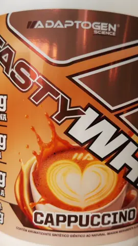 NOVO LANÇAMENTO! Tasty Whey Cappuccino. O sabor marcante de cappuccino que você já conhece com a qualidade Tasty que só a Adaptogen tem. #Adaptogen #TastyWhey 