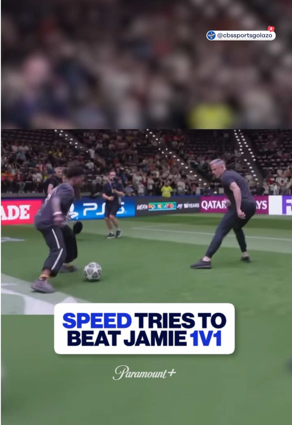 Jamie’s still got it 😉 #Soccer #football #ucl #championsleague #uclfinal #ishowspeed #speed #jamiecarragher 