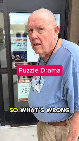 Puzzle Drama at @Hobby Lobby   🧩 