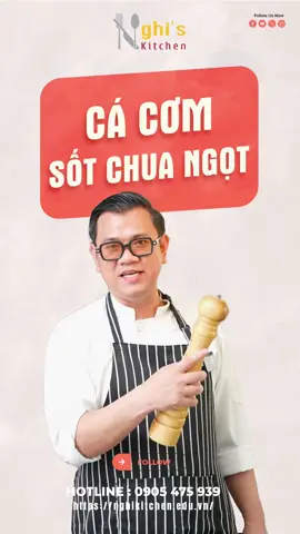 Cá cơm sốt chua ngọt #Đầu_bếp_Quốc_Nghị 