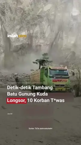 Badan Nasional Penanggulangan Bencana (BNPB) melaporkan 10 orang tewas akibat longsor di area Tambang Galian C Gunung Kuda, Desa Cipanas, Kecamatan Dukupuntang, Cirebon, Jawa Barat, pada Jumat (30/5/2025). Menurut Dinas ESDM Jawa Barat, longsor diduga terjadi karena kesalahan metode penambangan. Ini adalah insiden kedua di lokasi tersebut. Sebelumnya, longsor juga terjadi di Gunung Kuda pada 2014, tak jauh dari titik yang sama. Kepala Pusat Data, Informasi dan Komunikasi Kebencanaan BNPB, Abdul Muhari, menyebut semua korban telah dievakuasi. 