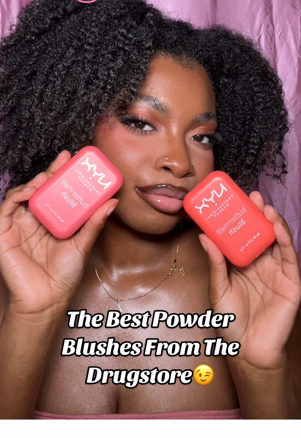 Such a slept on blush imo + @NYX Professional Makeup I’d love to see even more shades 🤭🫶🏾 #ashleecookk #blush #nyxcosmetics #affordablemakeup #peachblush #buttermeltblush #fyp #trending #makeup #foryoupage 