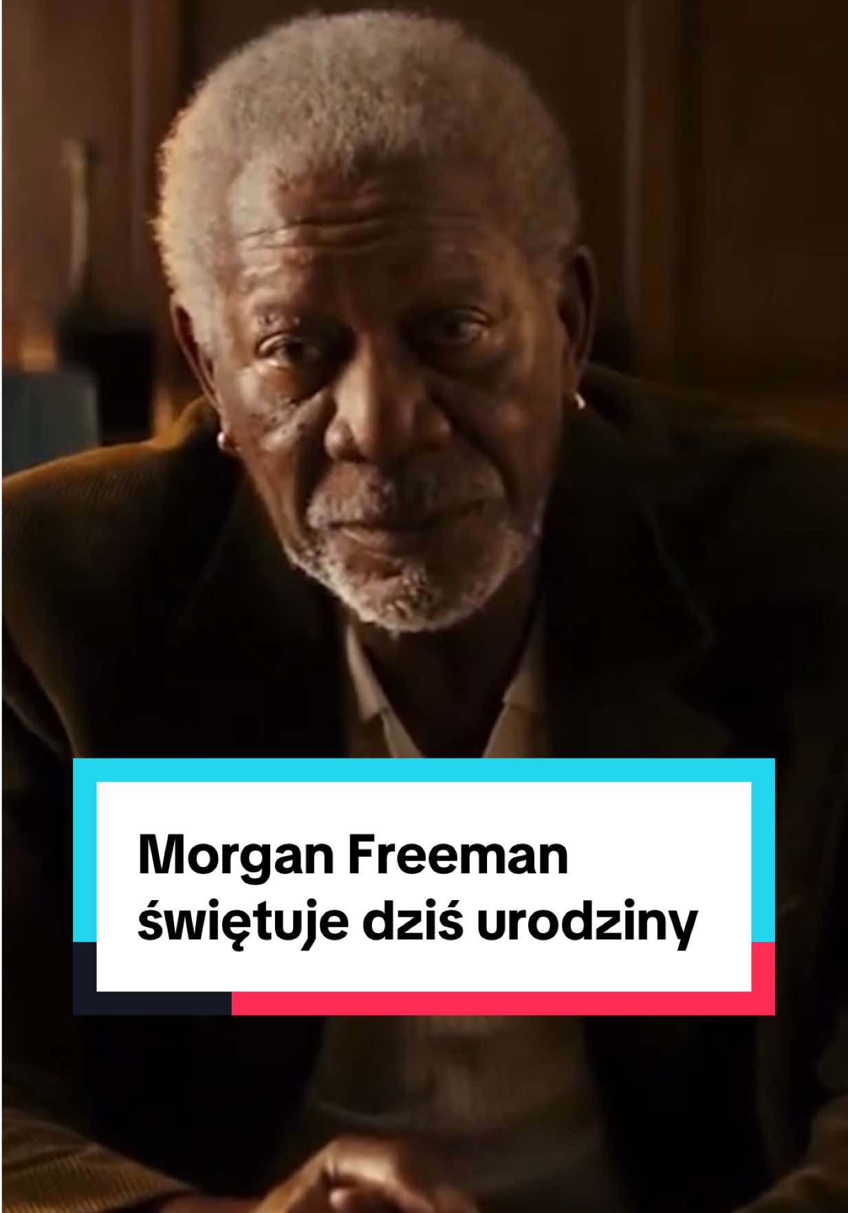 Dziś świętujemy urodziny jednego z najbardziej rozpoznawalnych głosów kina – Morgana Freemana 🎙️ #morganfreeman #film #kino #movie #cinema #aktor #voice #motivation #filmweb
