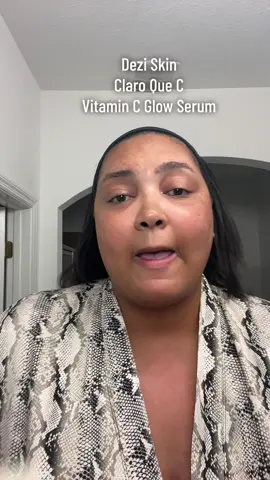 Dezi Skin Claro Que C Vitamin C Glow Serum #deziskin #vitaminc #skincare #skincareroutine #tiktokshopmademebuyit #tiktokshopfinds #dealsforyoudays @deziskin @Desi Perkins 