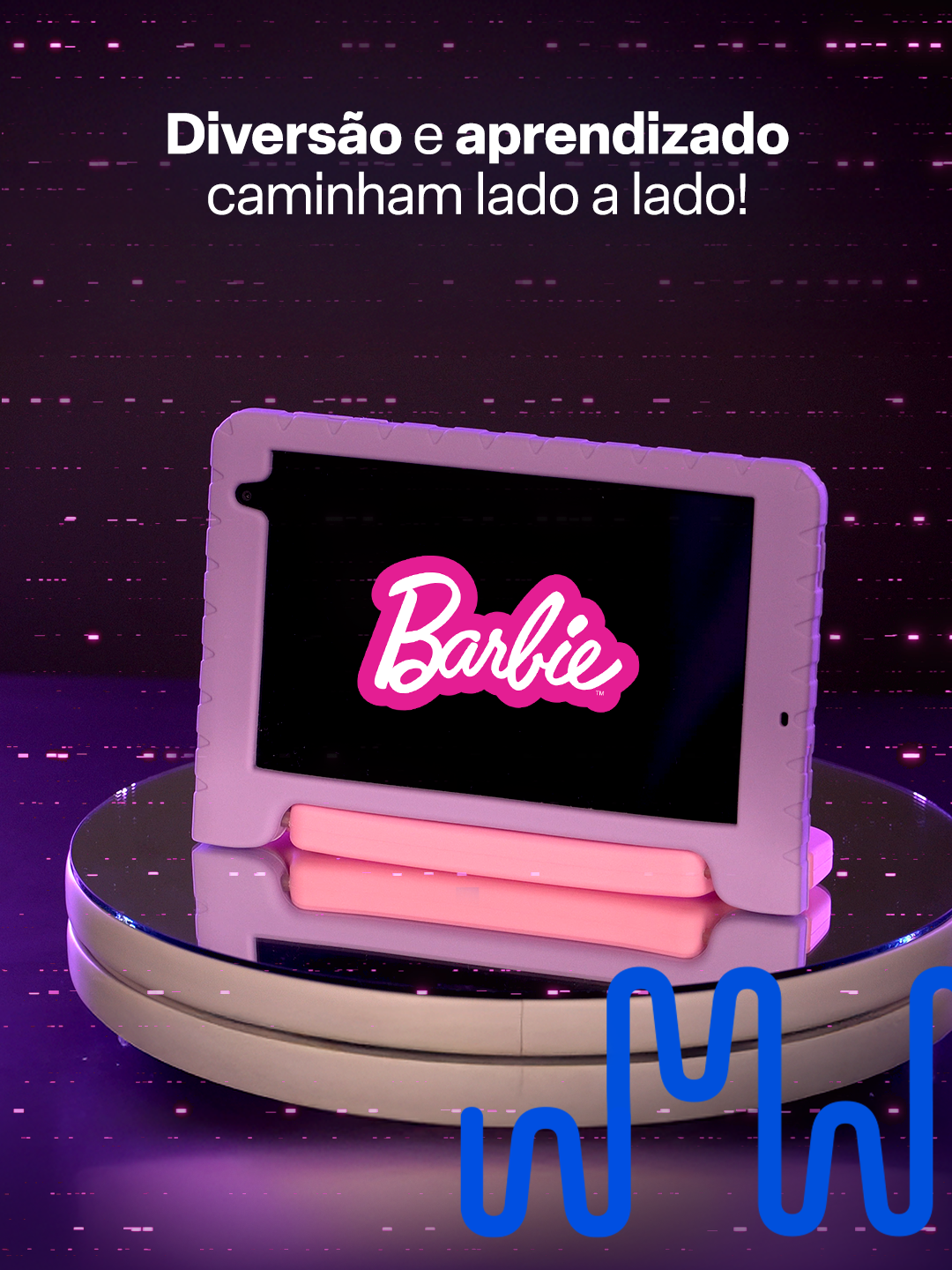 O Tablet Infantil da Barbie é feito para encantar e acompanhar a rotina das crianças com mais proteção, conteúdo educativo e o toque mágico que só a Barbie tem. 🧜‍♀️🎀 Garanta o seu em nosso site oficial, no link do perfil! #Multi #GrupoMulti #MultilaserAgoraÉMulti #TabletInfantil #TabletBarbie #NB434 #fy #fyp