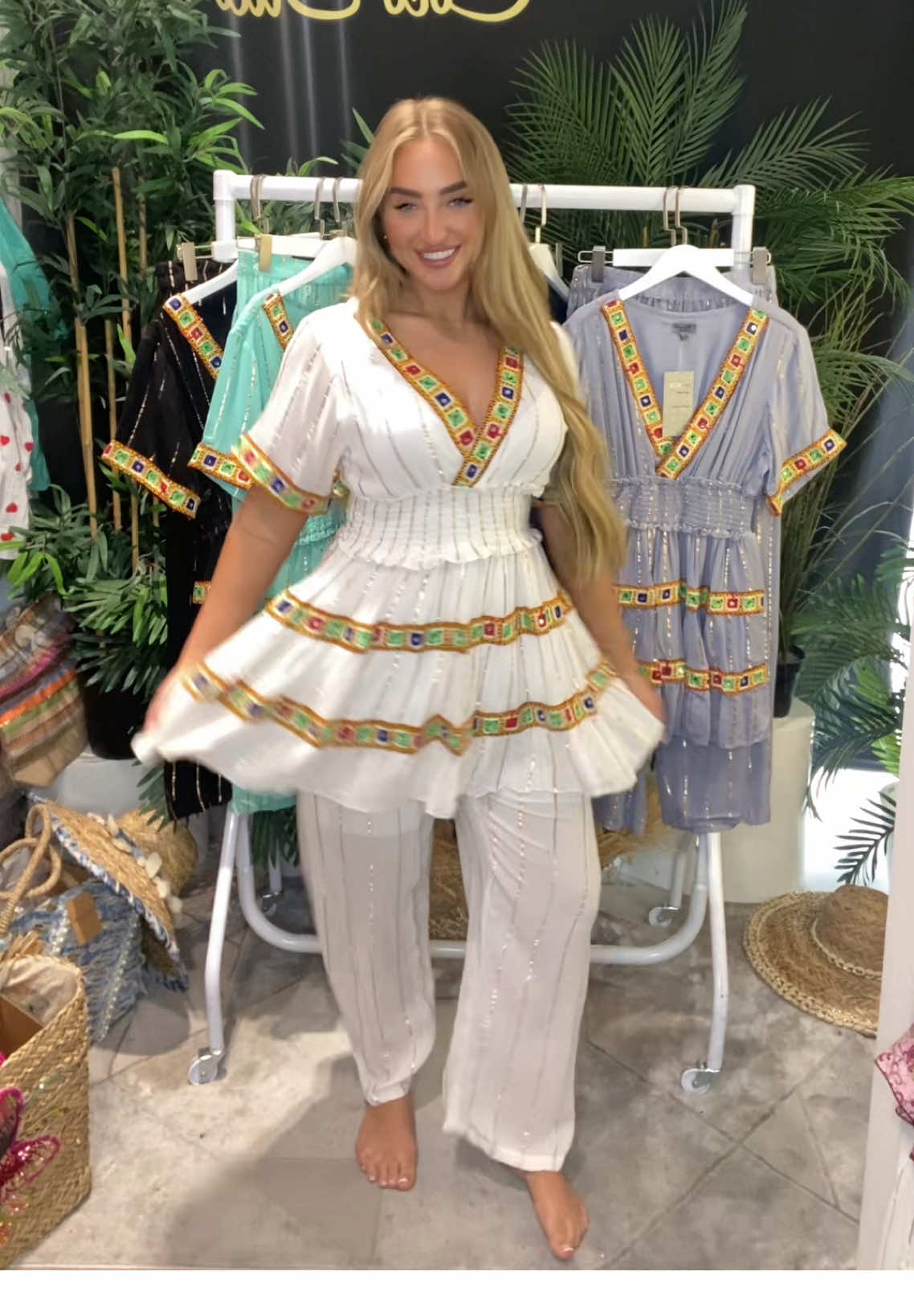 FINAL STOCK REMAINING OF OUR BOHO CO-ORDS BEFORE THEY ARE GONE!✨  #cocoella #shoppingfun #fyp #getshopping #viral #womensfashion #womensclothing #Summer #summervibes #fashion #tiktokmademebuyit #tiktokmademedoit 