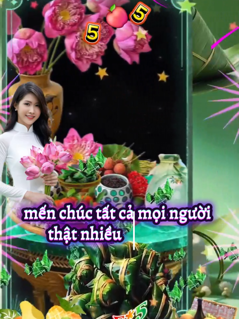 #CapCut .  Hôm nay mồng 5 tháng 5 tết Đoan Ngọ . Chúc mọi người thật nhiều sức khỏe luôn hạnh phúc bình an,  gặp nhiều may mắn có giây phút sum họp hạnh phúc đầm ấm bên gia đình yêu thương nhé #wannaseeyou #tiktokvienam #CapCut #tetdoanngo #hanhphuc #mayman #xuhuong #hanguyen 