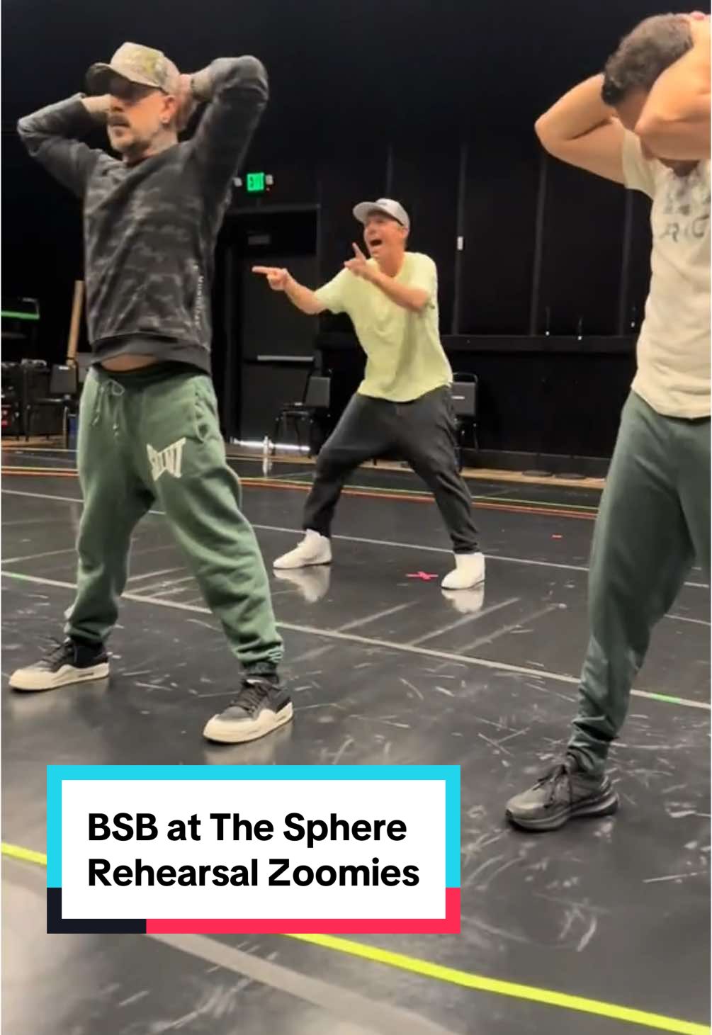 Sometimes you’re just so excited that you get the zoomies. @Sphere @Backstreet Boys  #nickcarter #backstreetboys #bsb #dance  #intothemillennium #thesphere #thespherevegas #spherelasvegas #lasvegastiktok #lasvegasresidency #vegasresidency #millennialsoftiktok #millennialsbelike #boybands #fypシ #fypシ゚viral #foryoupage 