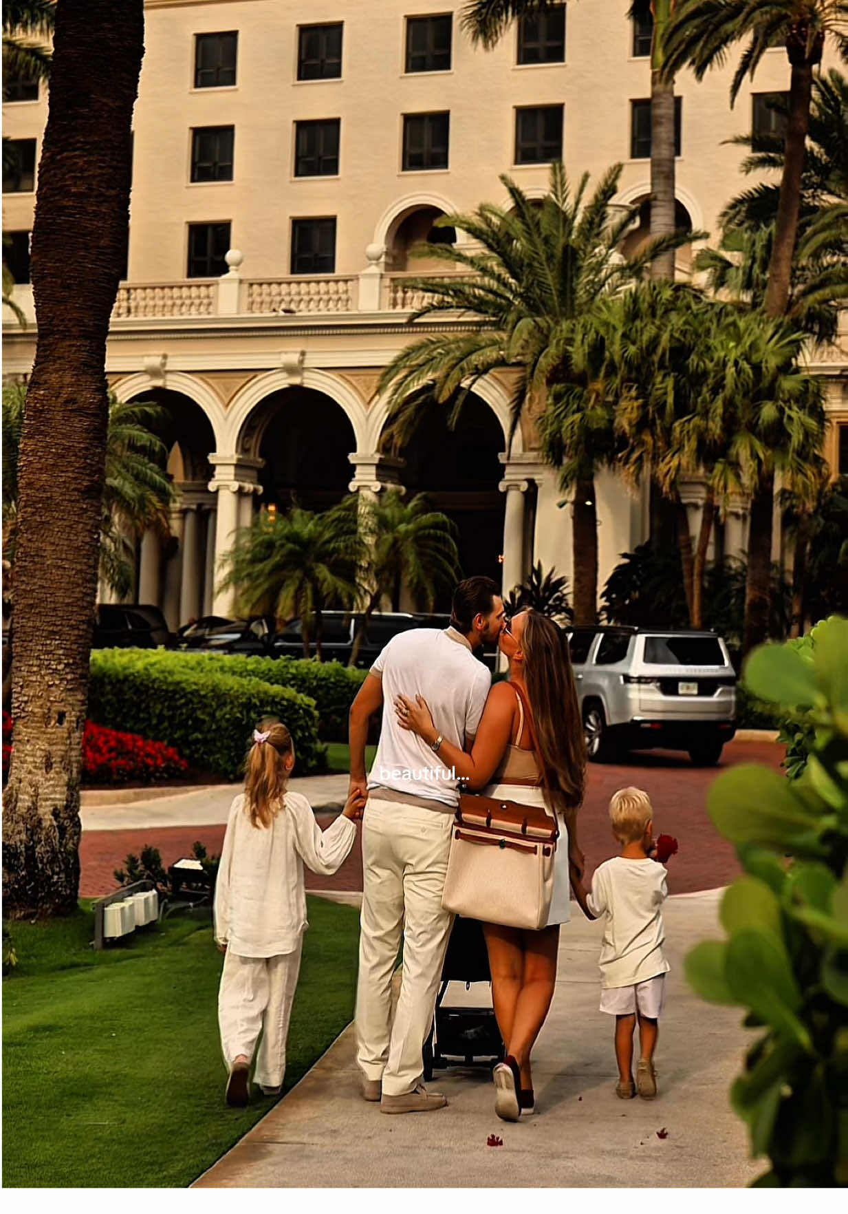 beautiful family Travel to the Breakers Hotel #palmbeach #family #familytime #husband #oldmoney #oldmoneyaesthetic #kids #hotel #luxury 