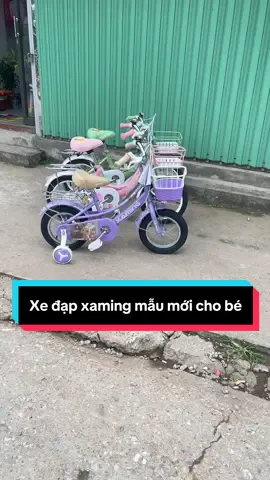 Xe đạp xaming mẫu mới cho bé gái 3-9t. #xedapchobegai #xedapchobe #xedapxaming #xuhuong 