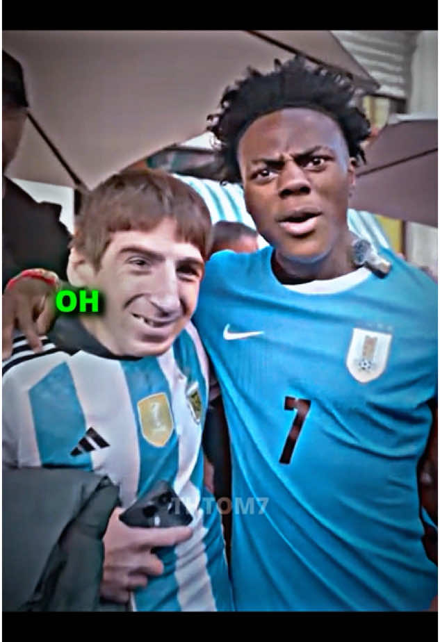 IShowSpeed Meets the Best Version of Messi #messi #ishowspeed #dance #foryou 
