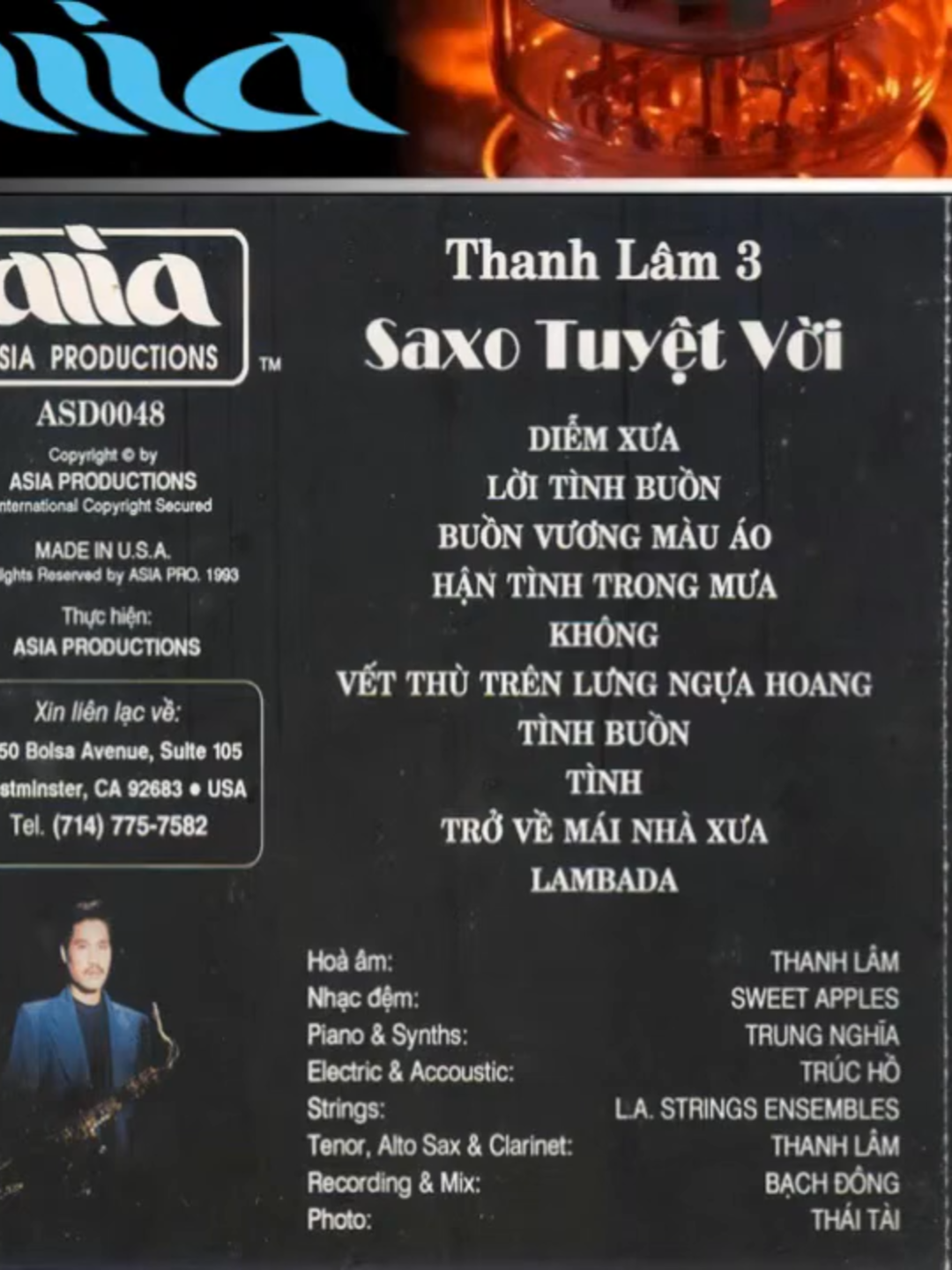 Asia CD48 - Thanh Lâm 3 - Saxo tuyệt vời@radiomusi1