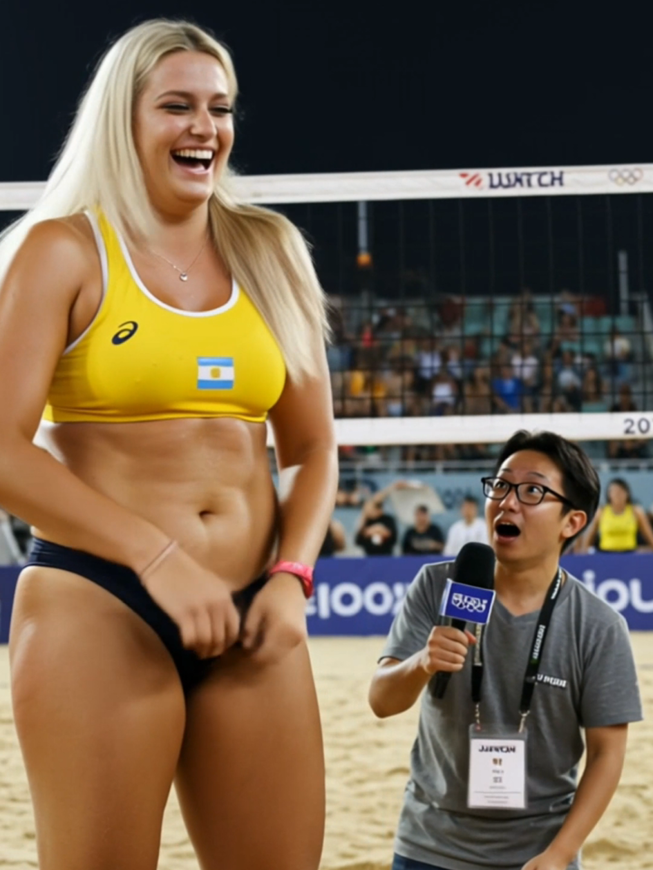 Tallest Female Volleyball Players Exciting Interview! 🤩 10ft? - #tallgirl #tallwoman #sportwomen 🥇