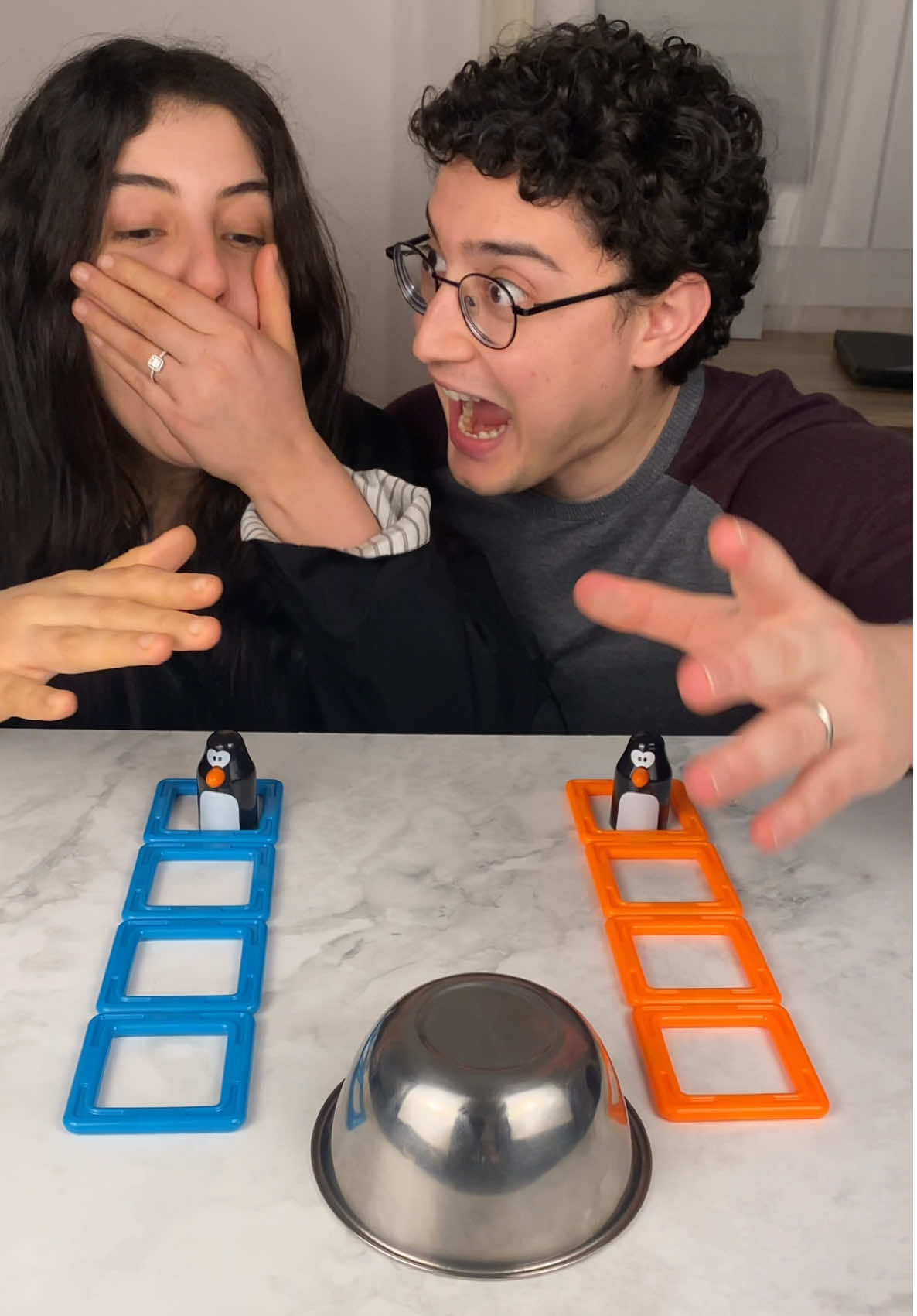 Il est intense le jeu non? 🤣🤣 #jeuxdesociete #couple #boardgames #fun 
